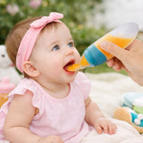 Zovio Baby Squeeze Feeding Spoon Bottle - Baby Girl Feeding